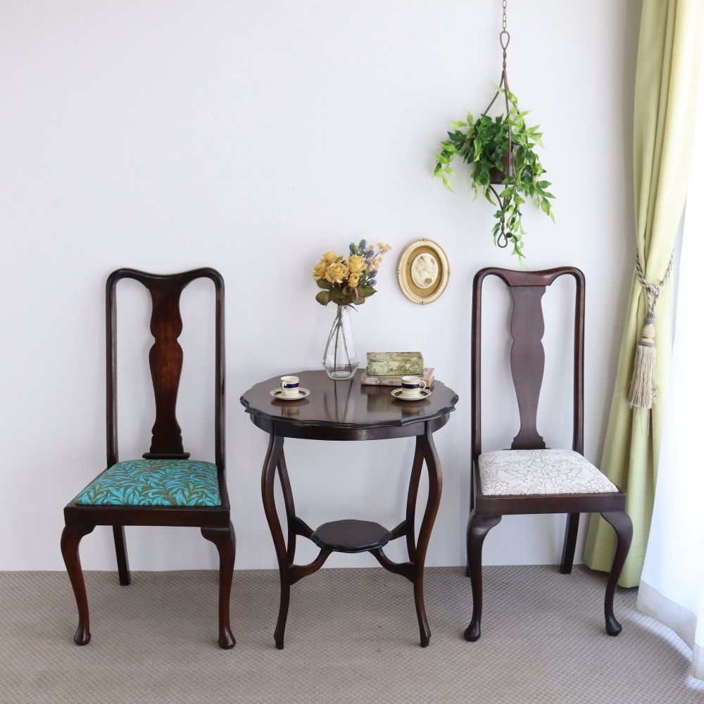 インテリアの挿し色に♪ クイーンアンチェア AA1-ELL-CH-001