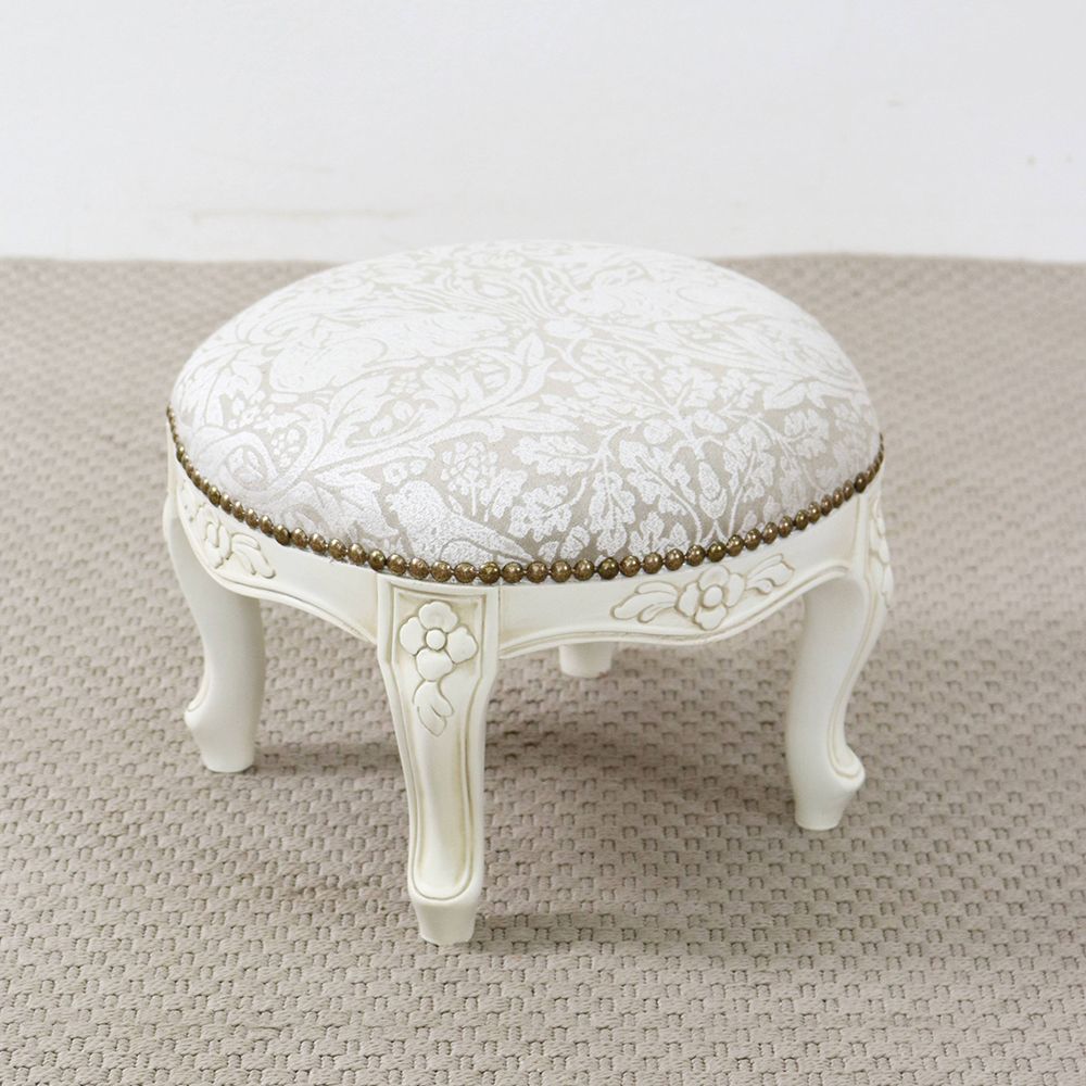 オシャレな「兄弟ウサギ」の織り模様♪ フットスツール 【Morris&Co./Pure Brer Rabbit Weave 236629】 AA2-EB1-250308RABB