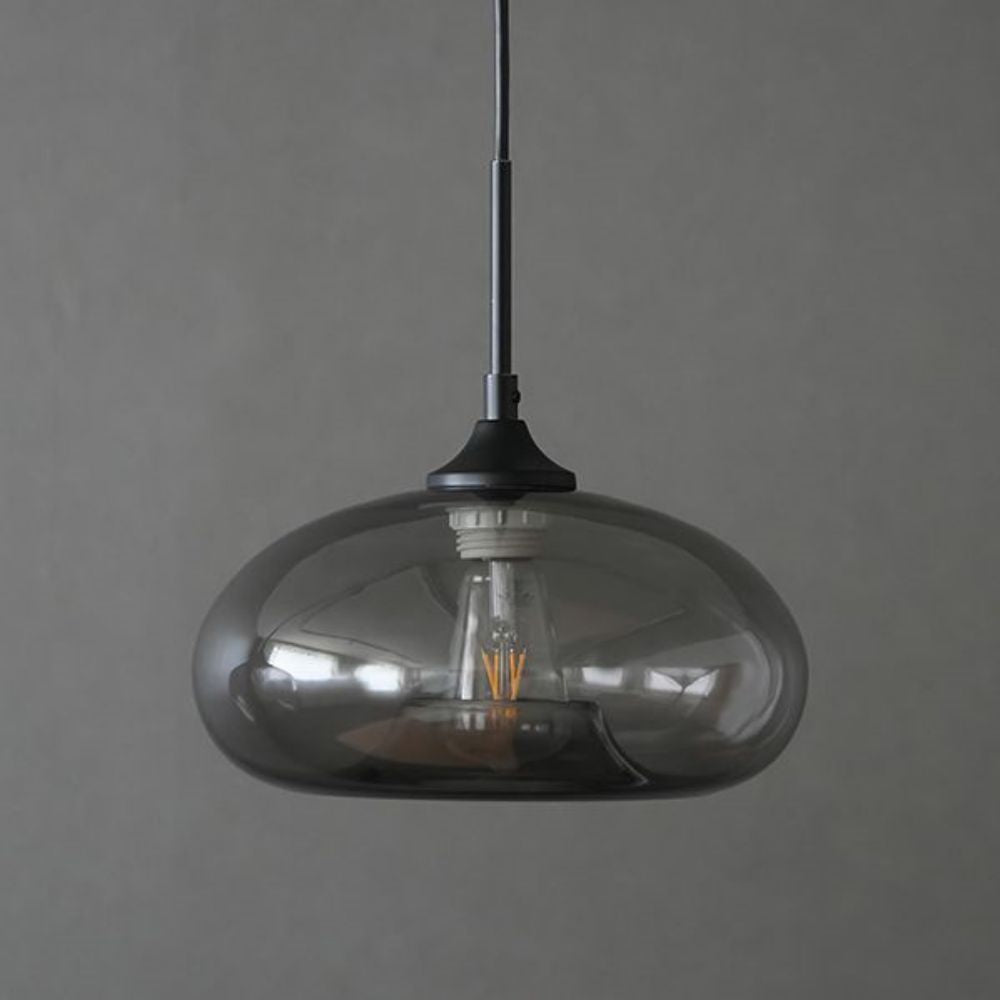 グレーグラスペンダントシェードディスク AX1-HS2462