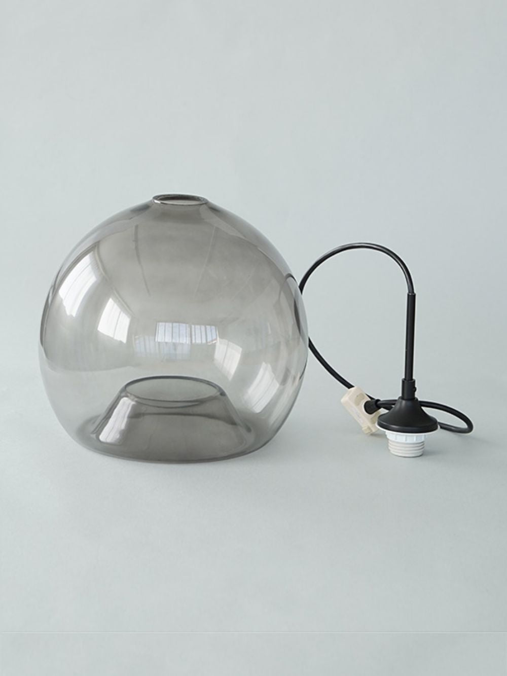 グレーグラスペンダントシェードラウンド AX1-HS2464