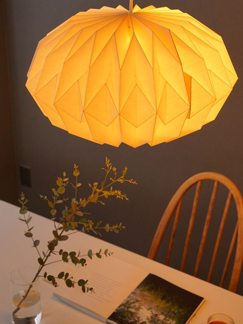 モーネ ランプシェード3灯 ヘキサゴン AX1-HS2789