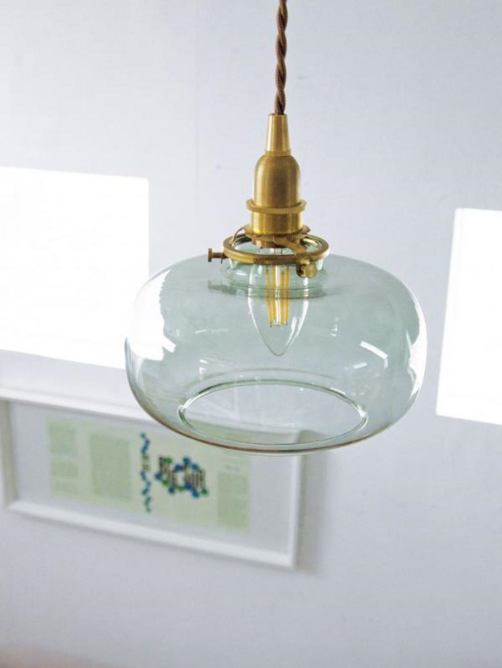 ガラスシェード ココン ミント【灯具A】 AX1-HS2989