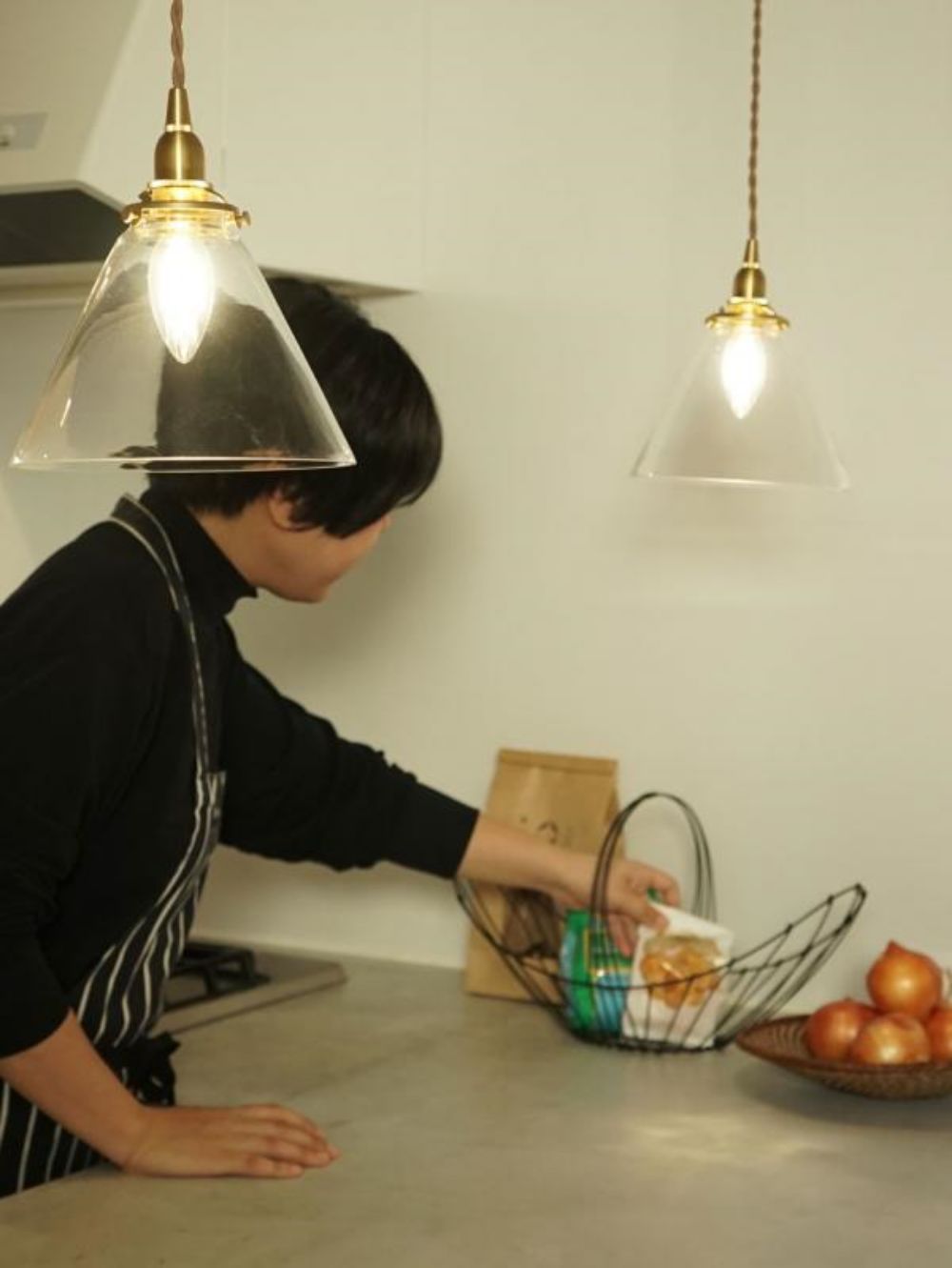 ガラスシェード コニック【灯具A】 AX1-HS3100