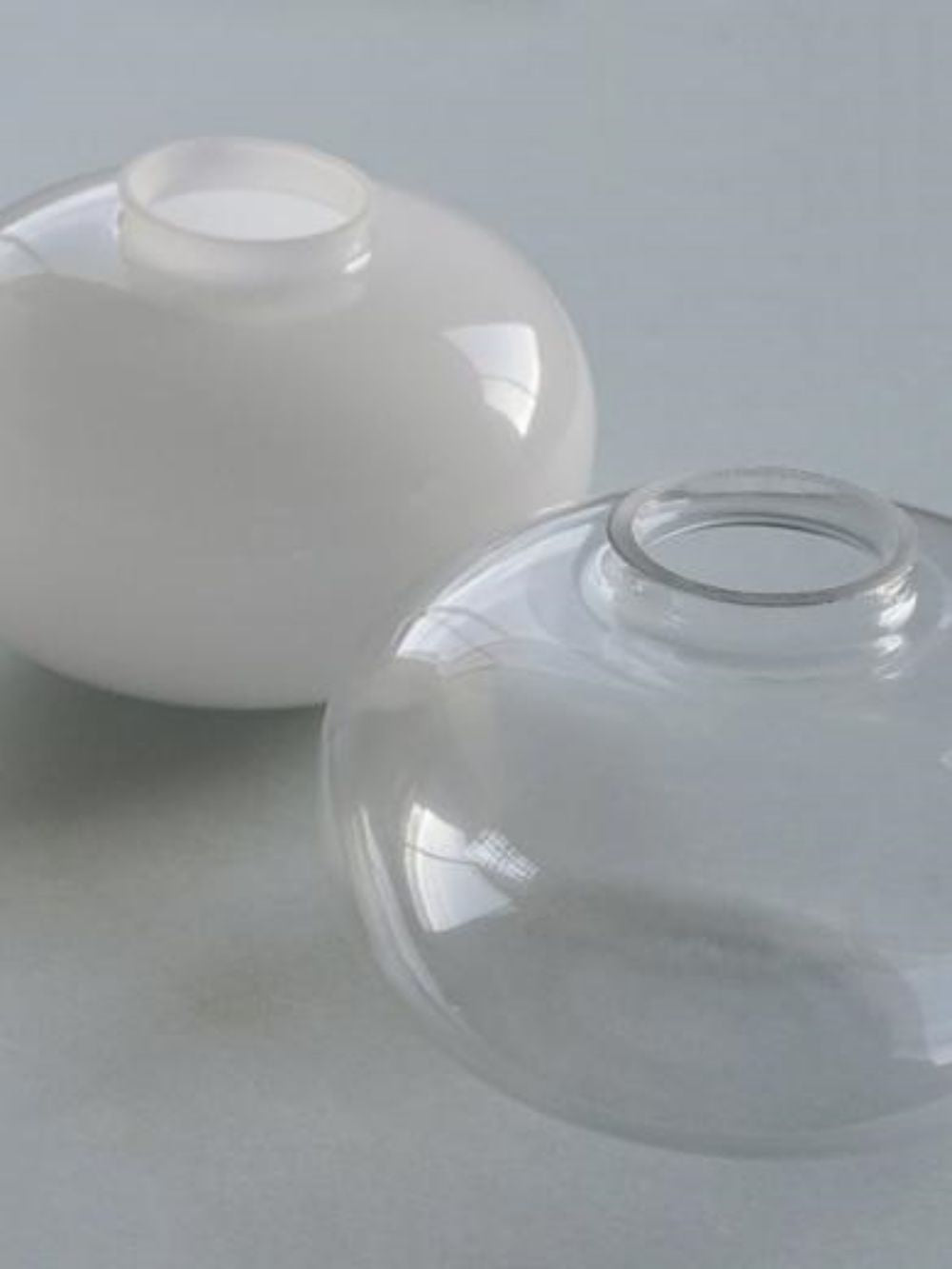 ミニガラスシェード オーバル クリア【灯具A】 AX1-HS3286