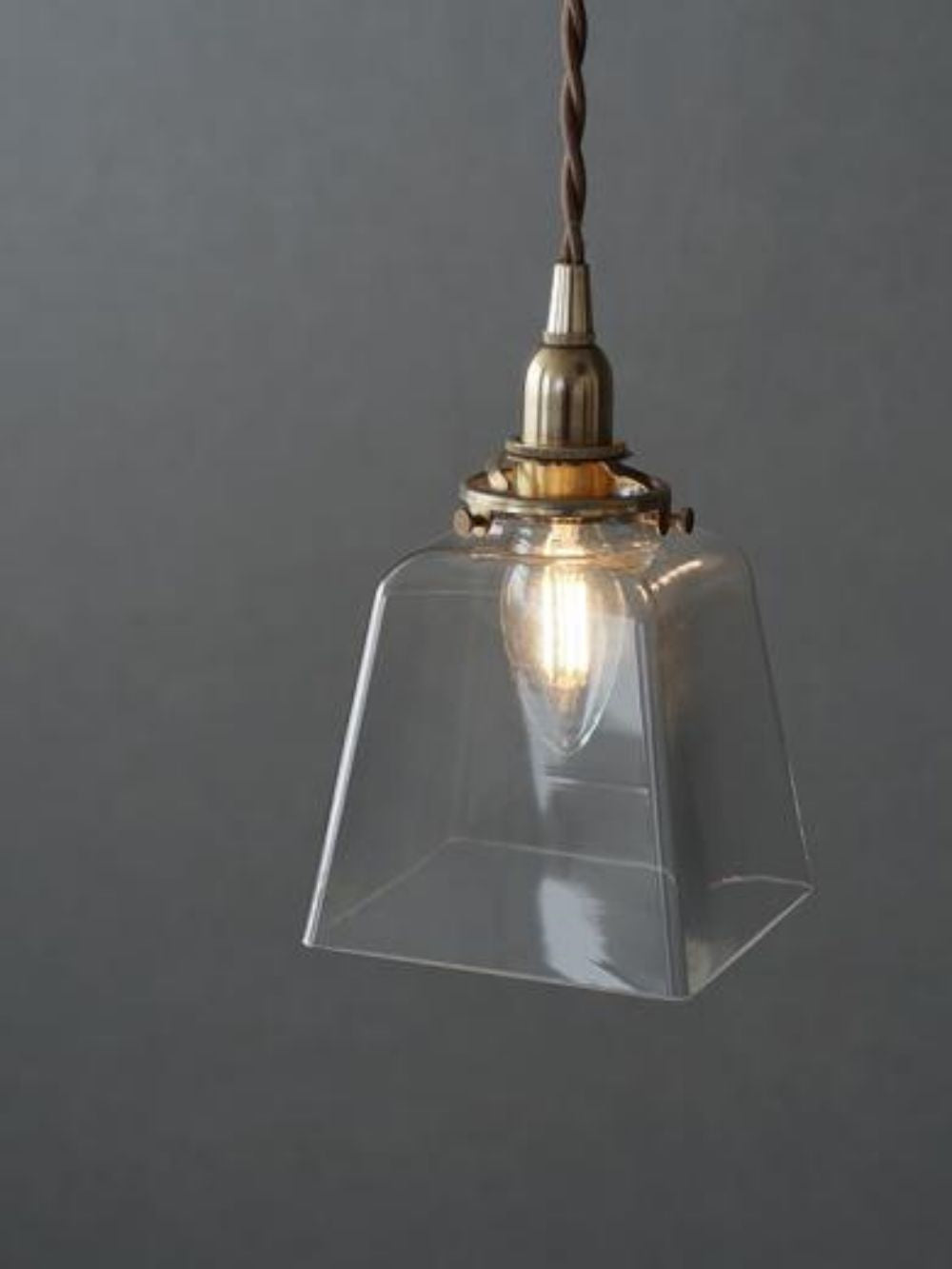 ガラスシェード プリズム クリア【灯具A】 AX1-HS3290