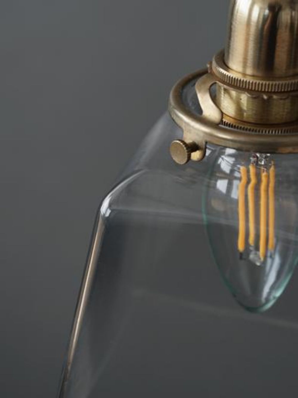 ガラスシェード プリズム クリア【灯具A】 AX1-HS3290