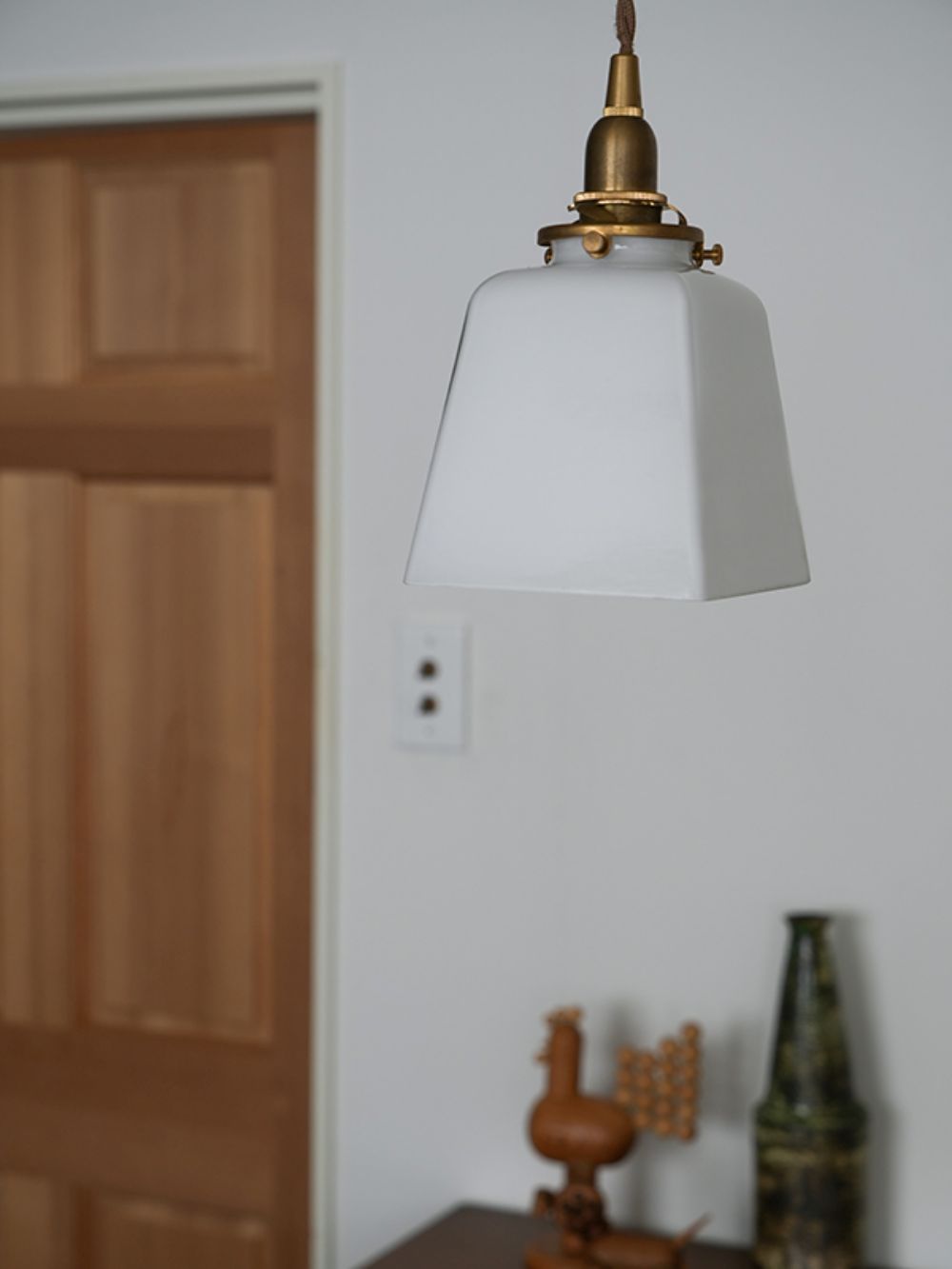 ガラスシェード プリズム ホワイト【灯具A】 AX1-HS3291