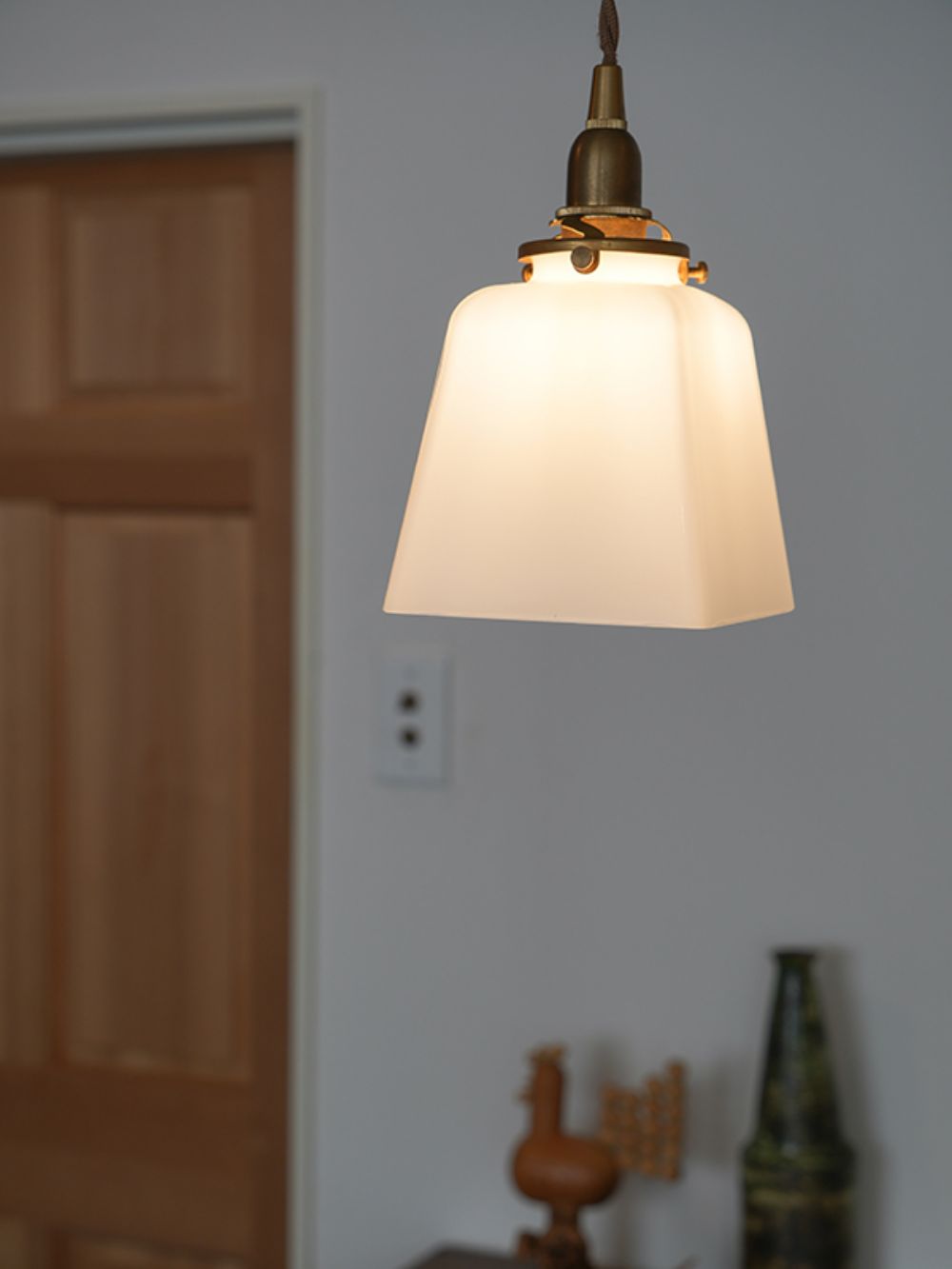 ガラスシェード プリズム ホワイト【灯具A】 AX1-HS3291