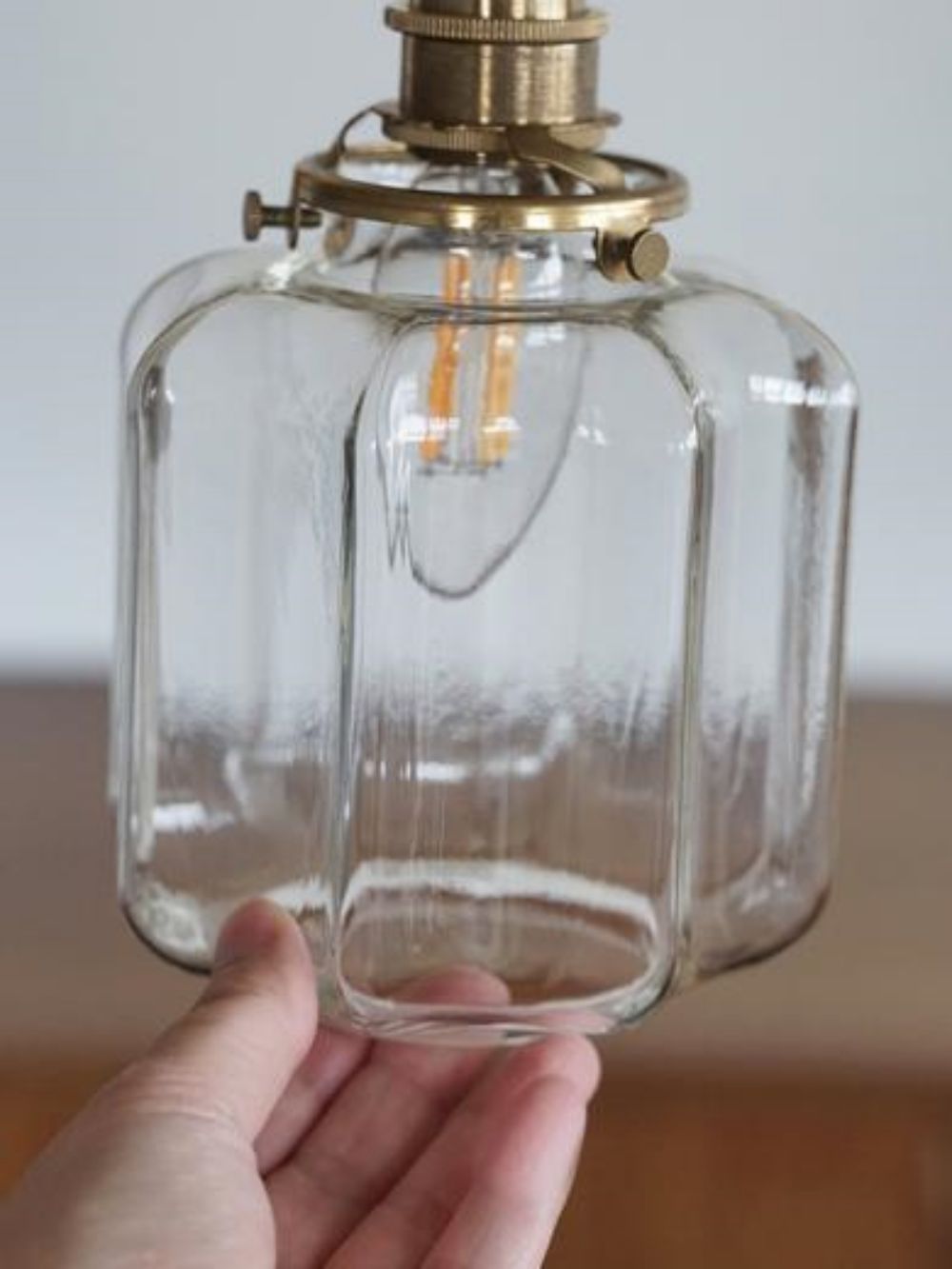 ガラスシェード アーロット S クリア【灯具A】 AX1-HS3414