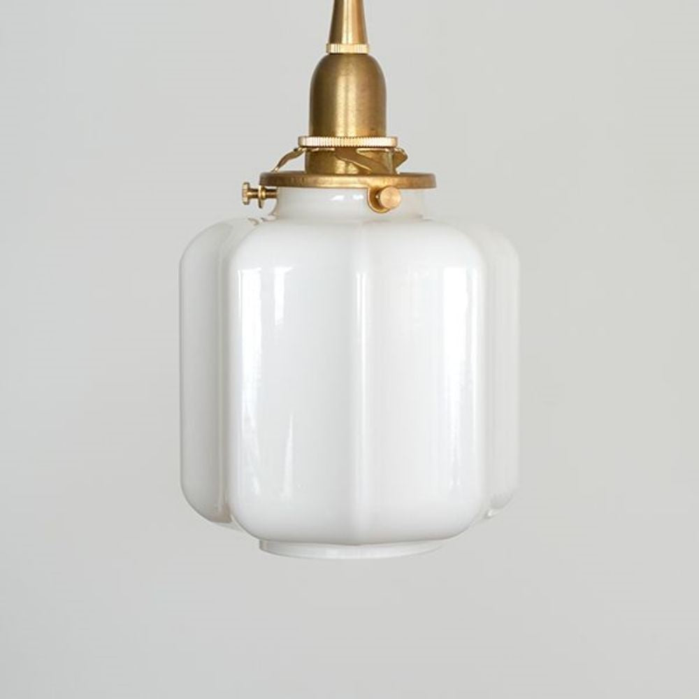 ガラスシェード アーロット S ホワイト【灯具A】 AX1-HS3415