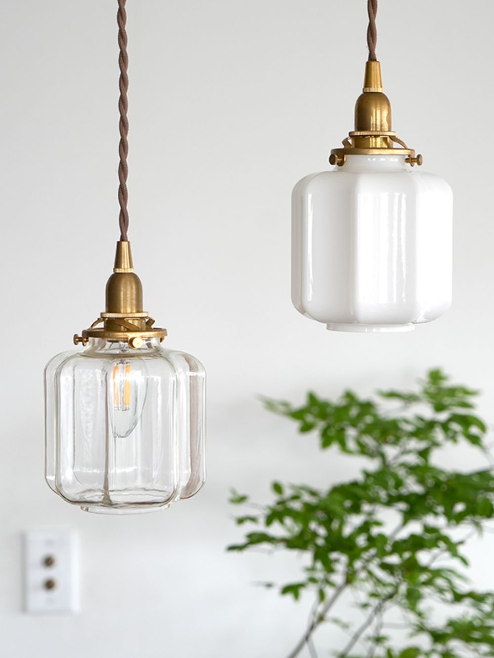 ガラスシェード アーロット S ホワイト【灯具A】 AX1-HS3415