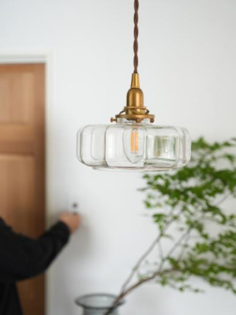 ガラスシェード アーロット M クリア【灯具A】 AX1-HS3416