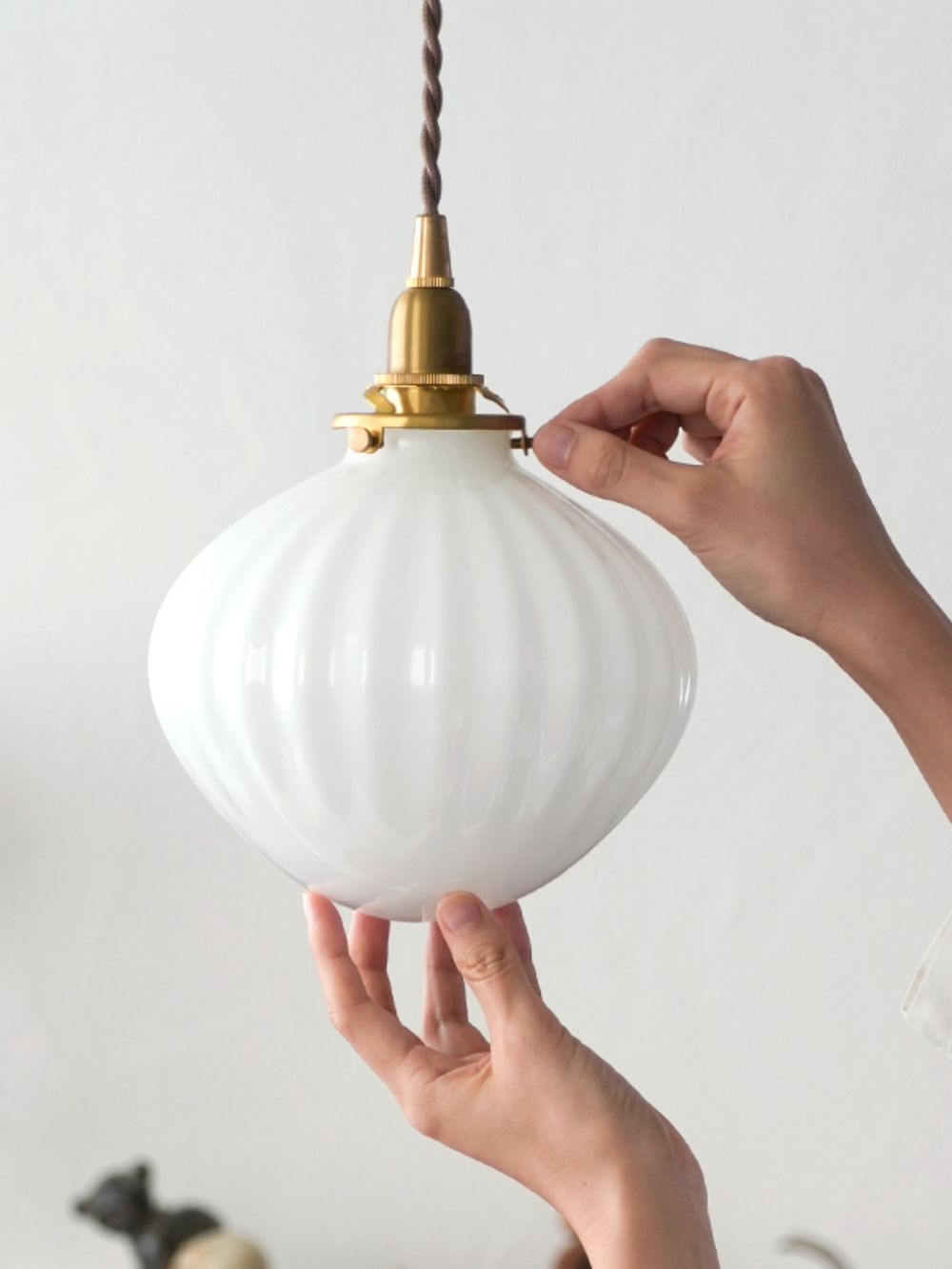 ガラスシェード フルクト L ホワイト AX1-HS3682