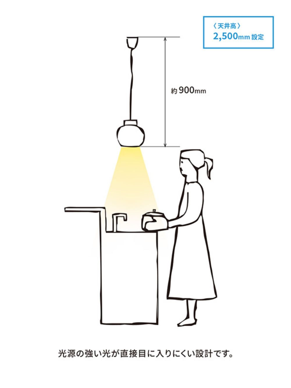 kom pendant light S AX1-L2171