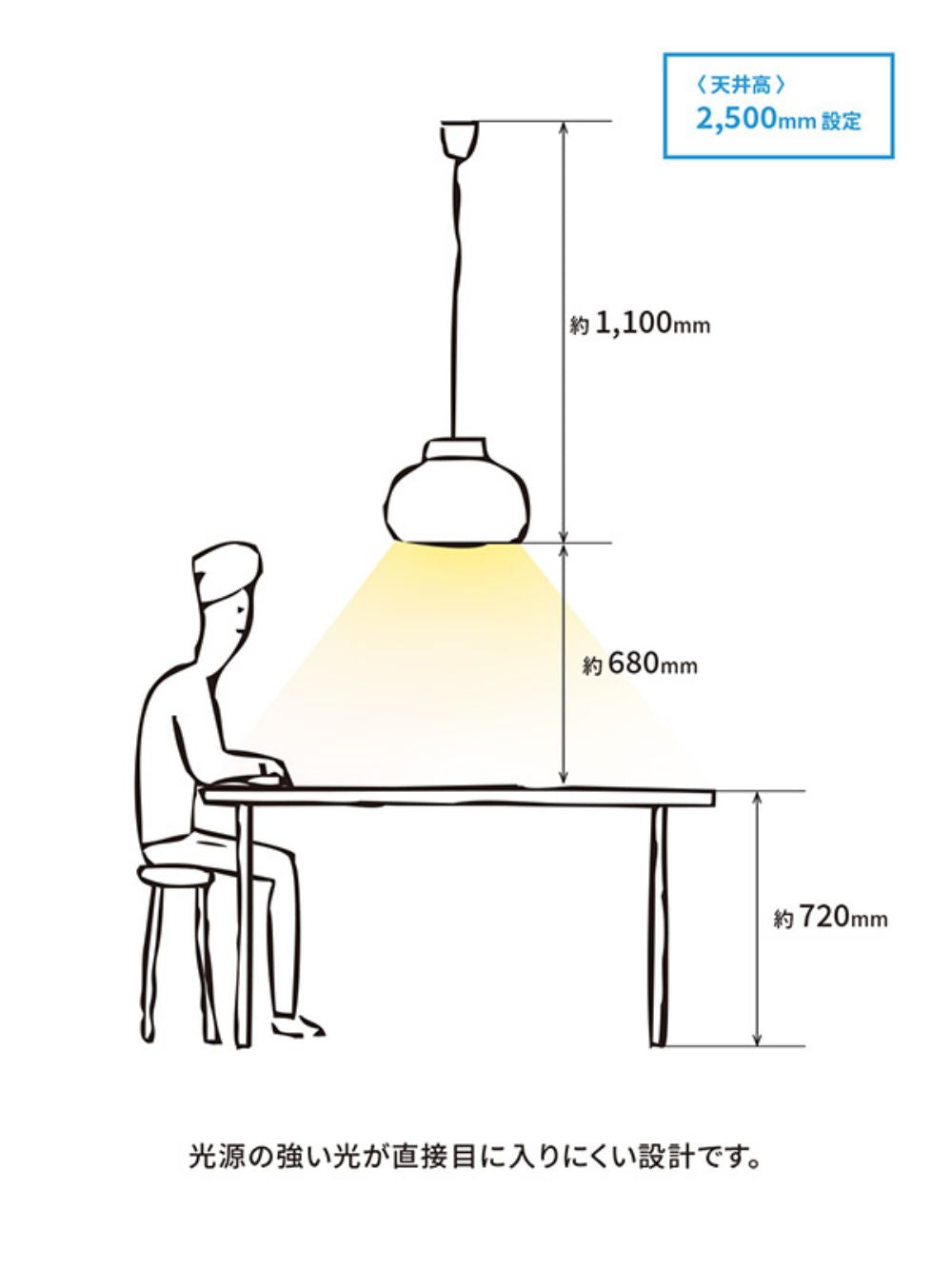kom pendant light L AX1-L2172