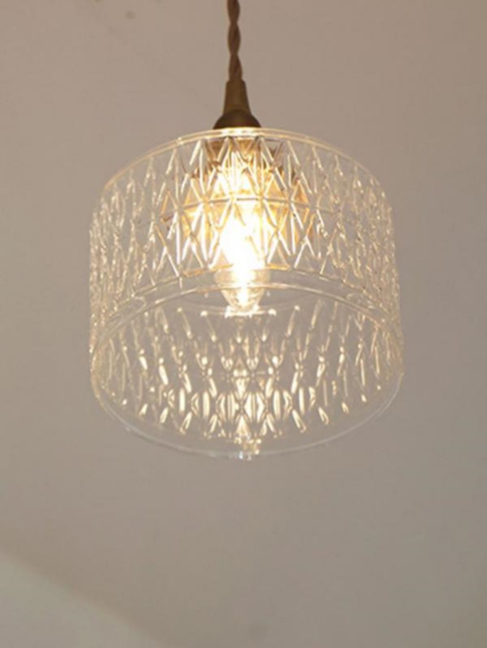 ガラスシェード ダイヤ【灯具A】 AX1-TE843