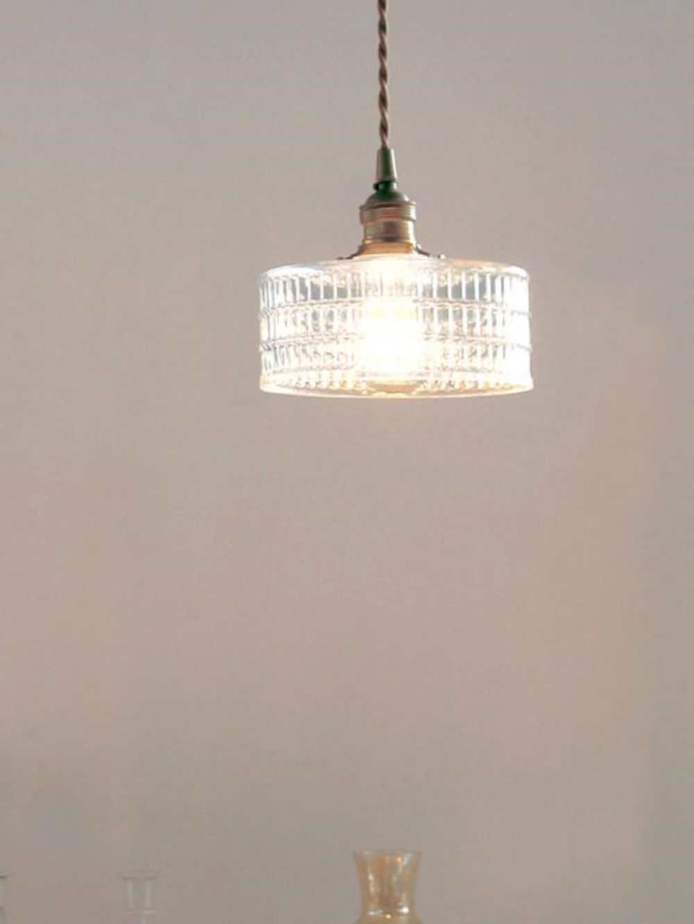 ガラスシェード ストライプ【灯具A】 AX1-TE845