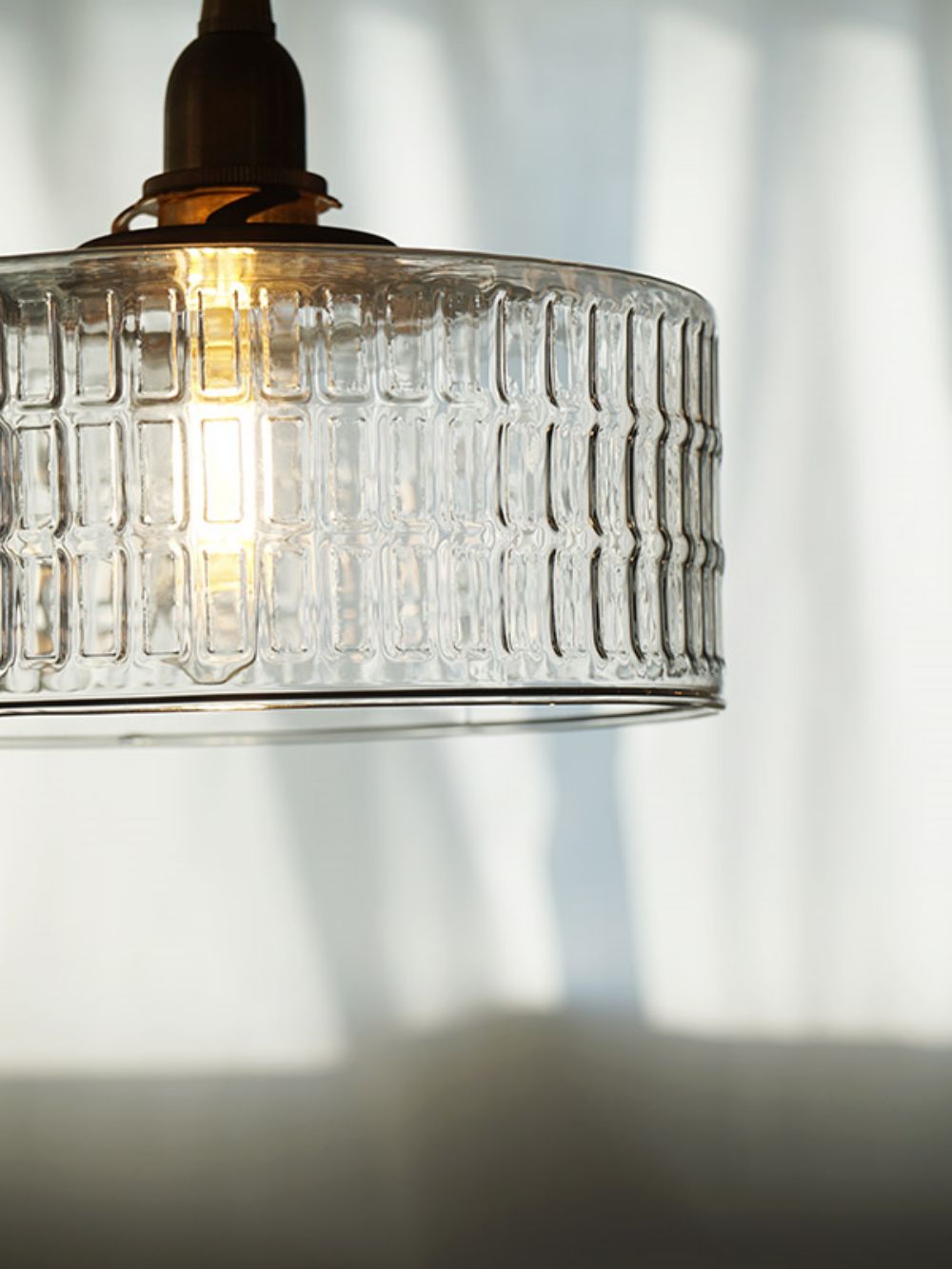 ガラスシェード ストライプ【灯具A】 AX1-TE845