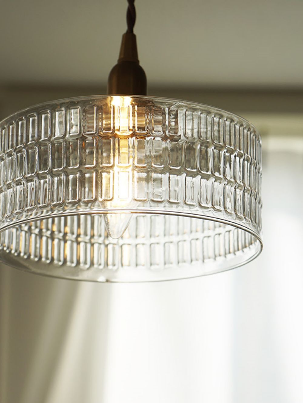 ガラスシェード ストライプ【灯具A】 AX1-TE845