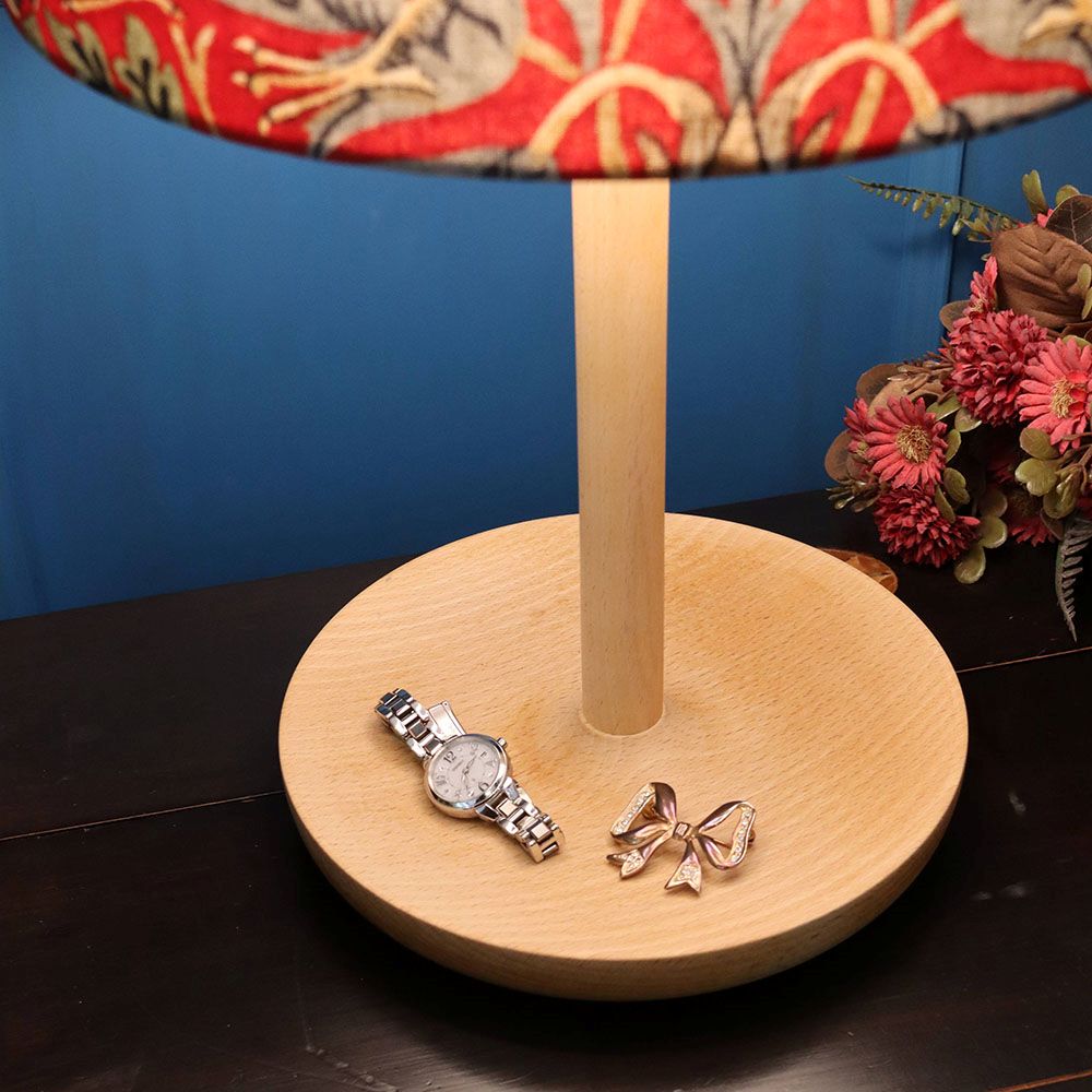 オシャレな赤色♪ テーブルスタンドいちご泥棒レッド CL1-LDS-0711STR-R