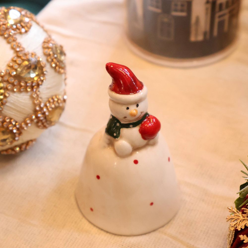 あたたかな音色を届けて♪ ホーカスベル スノーマン CV1-PY-15B