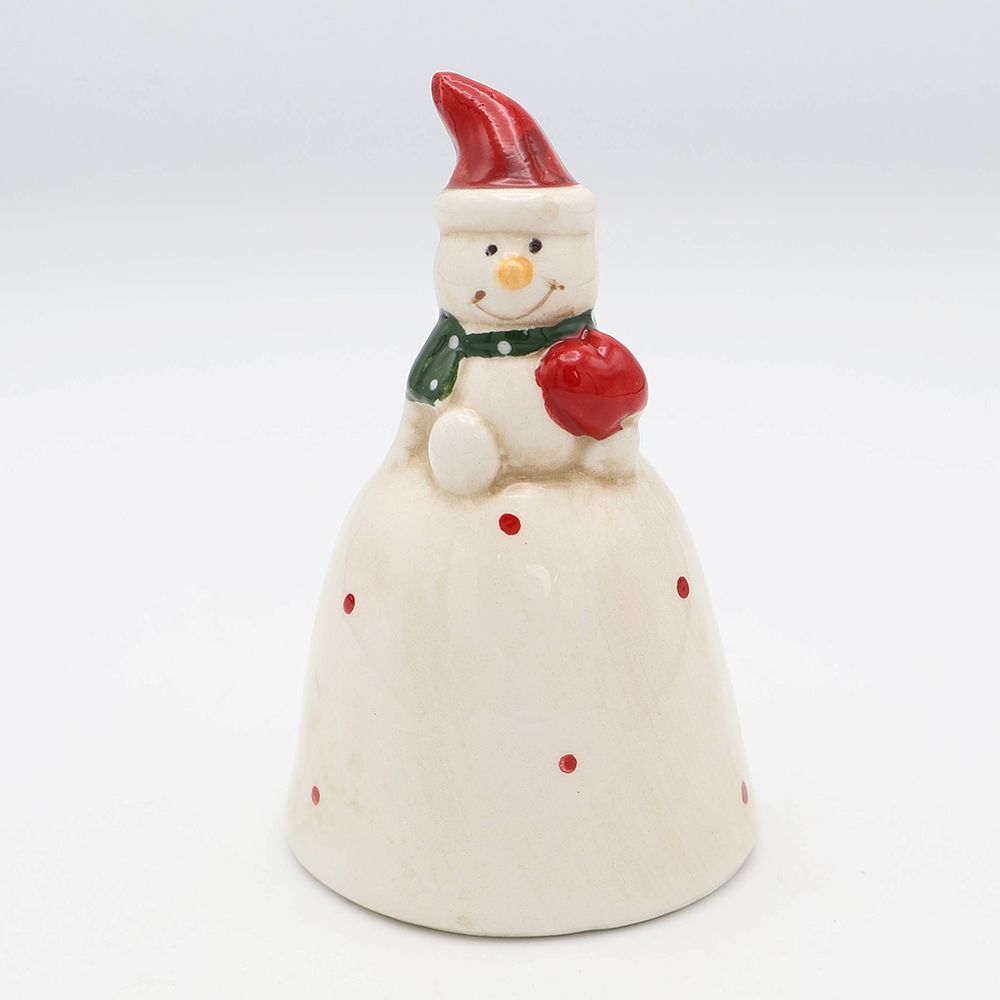 あたたかな音色を届けて♪ ホーカスベル スノーマン CV1-PY-15B