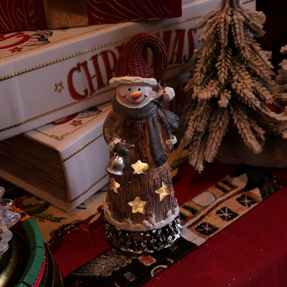 星の光とともに過ごす♪ グレイン・LEDスノーマン CV1-PZ-88