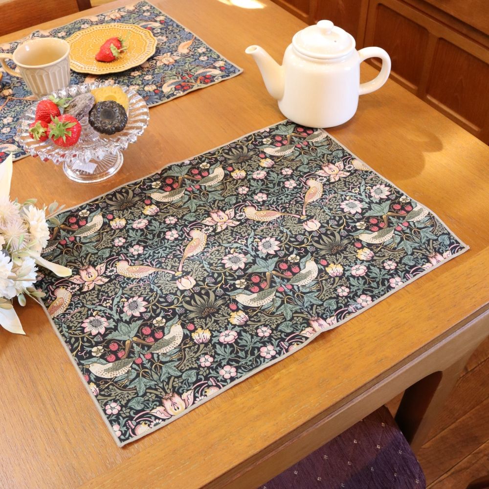 オシャレな食卓に♪ 撥水ランチョンマット THIEF BK DI1-216061