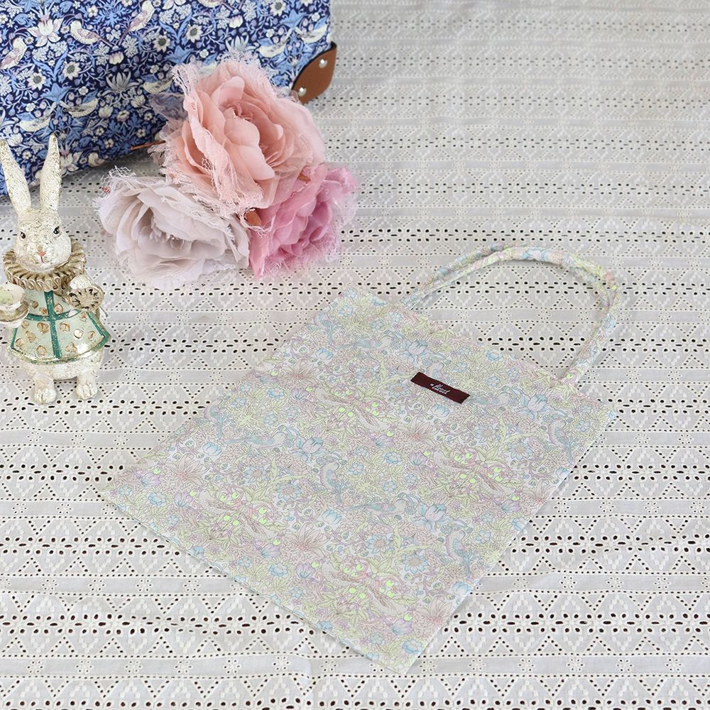 ふんわり優しい色合い♪ Aトートバッグ いちご泥棒 NEON/YE【A FLORET LONDON】 DI1-222451
