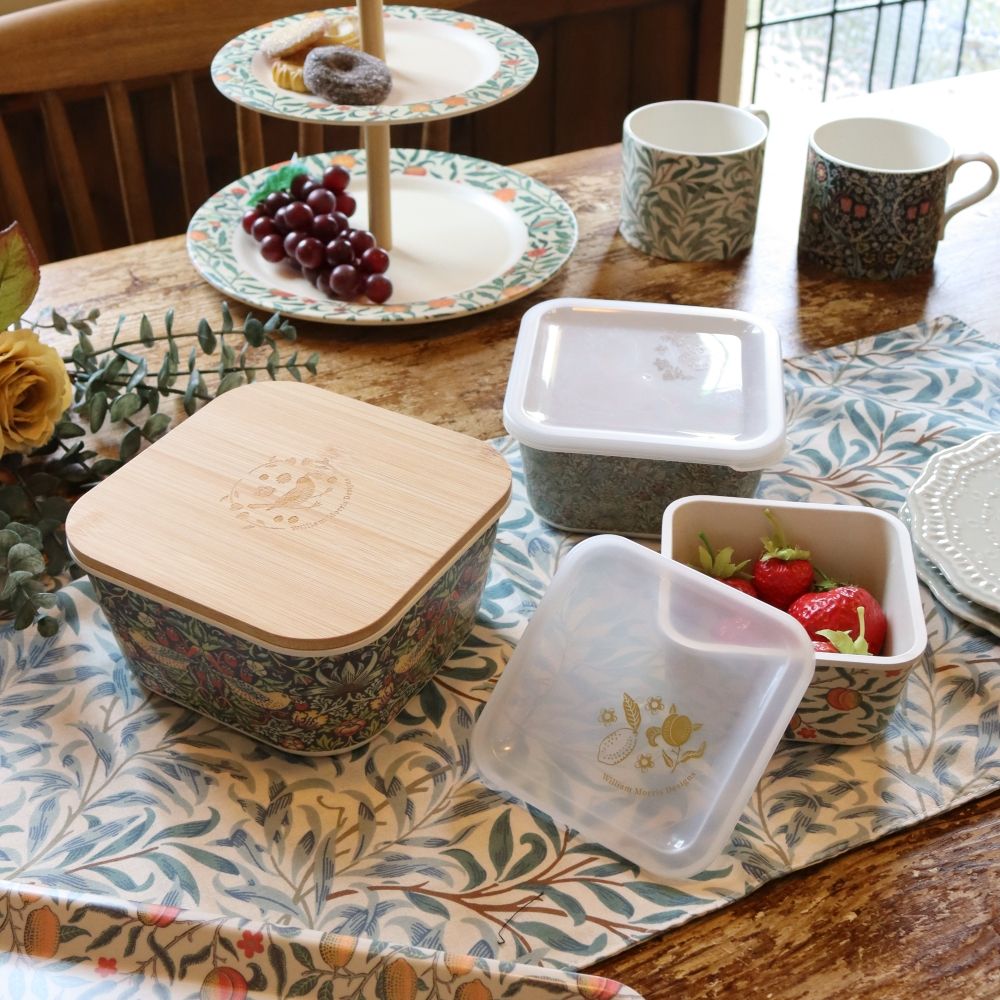 オシャレで重宝しちゃう♪  モリス・フードストレージ3個セット DM1-3663203