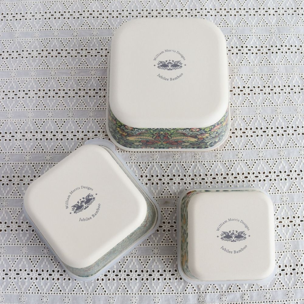 オシャレで重宝しちゃう♪  モリス・フードストレージ3個セット DM1-3663203