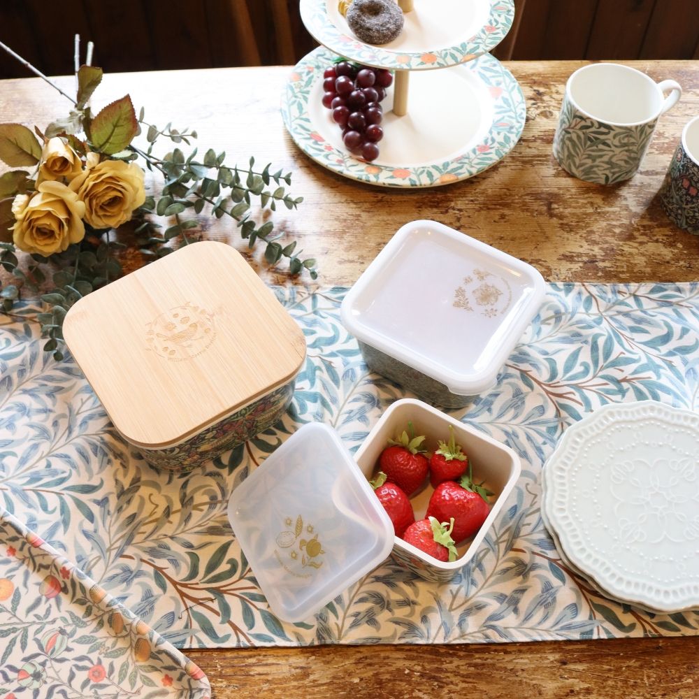 オシャレで重宝しちゃう♪  モリス・フードストレージ3個セット DM1-3663203