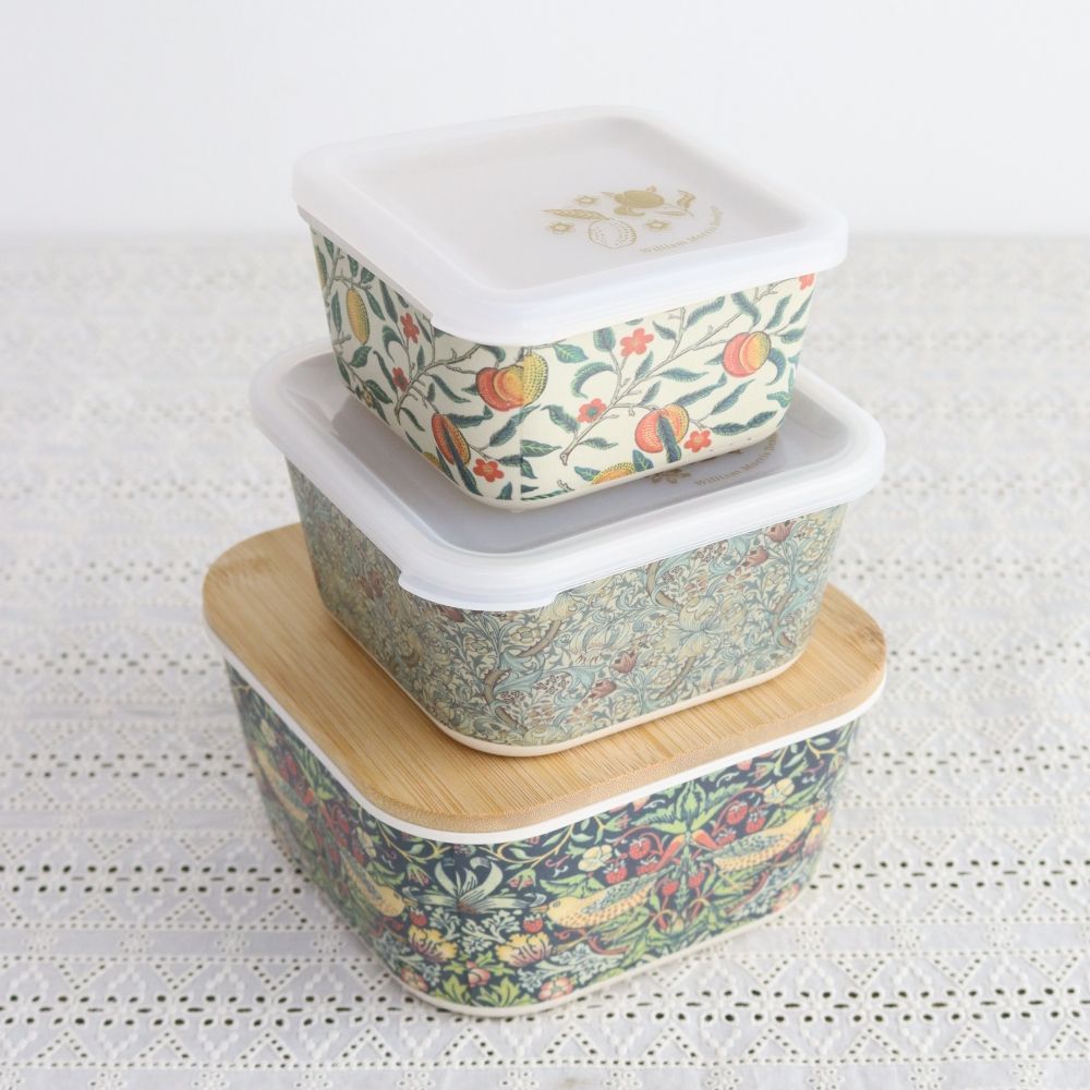 オシャレで重宝しちゃう♪  モリス・フードストレージ3個セット DM1-3663203