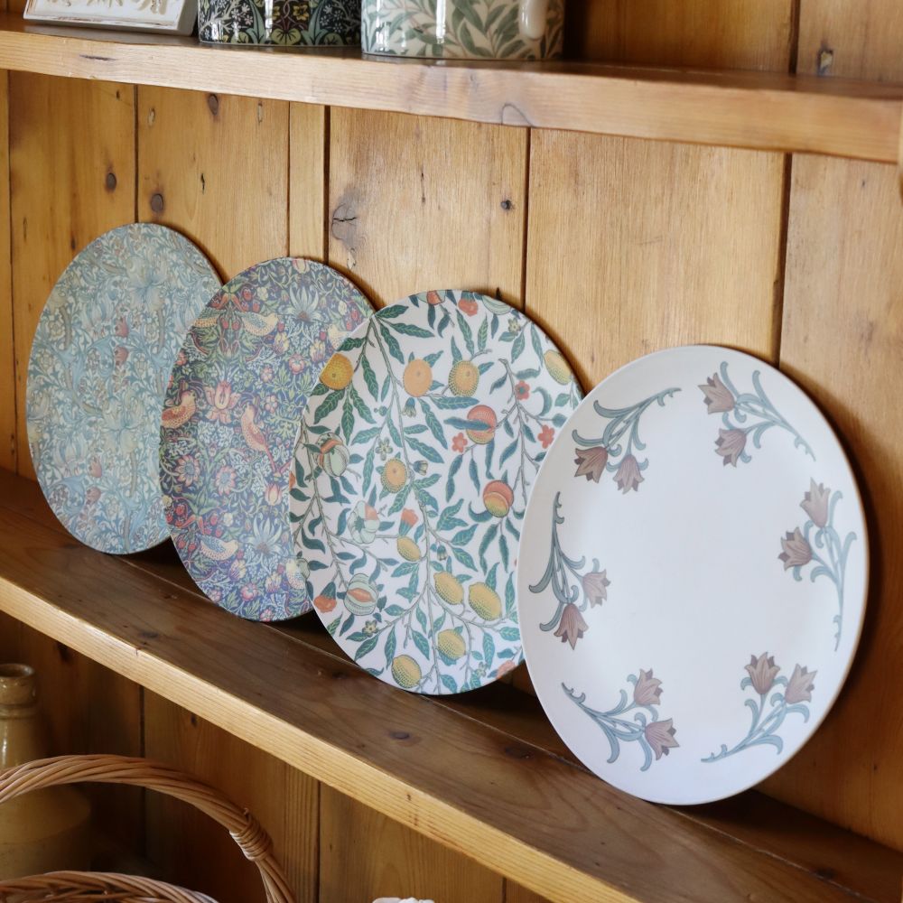 エコでサスティナブルな竹の繊維を使ったプレート♪ JUBILEE BAMBOO FIBER PLATE 4PCS SET DM1-JRPB-MORRIS4-A