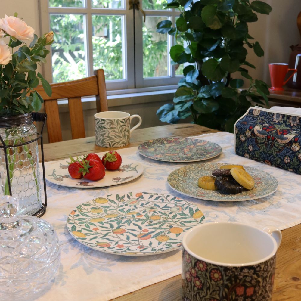 エコでサスティナブルな竹の繊維を使ったプレート♪ JUBILEE BAMBOO FIBER PLATE 4PCS SET DM1-JRPB-MORRIS4-A