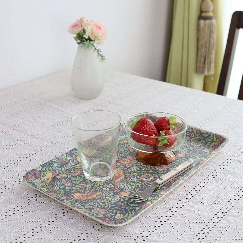 カジュアルに使いたい♪ バンブーファイバートレイ DM1-MORRIST31-B