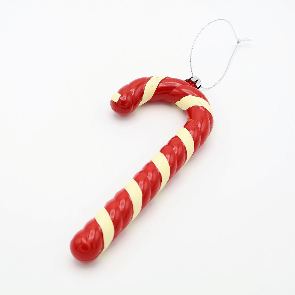 クラシカルポップが可愛い♪ オーナメント CANDY CANE SET OF 6 M DU1-CMG-0951M