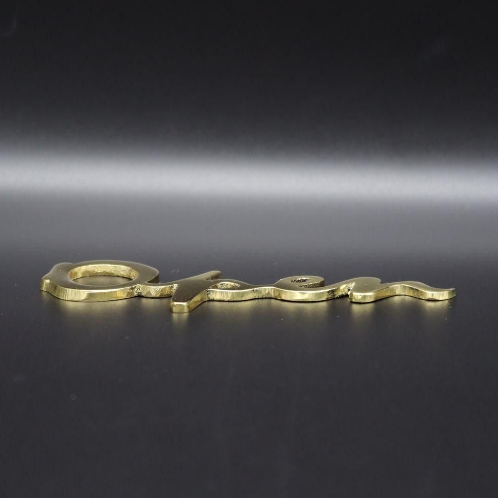 オシャレな文字がキラリ♪ OPENサイン(金) DV1-SL165P