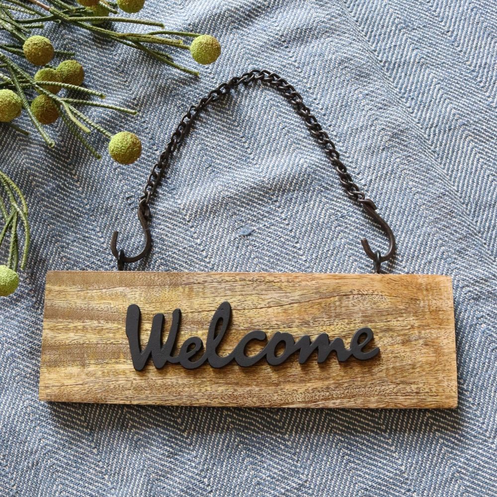 歓迎の気持ち文字に込めて♪ WELCOMEサイン(黒) DV1-SL190BK