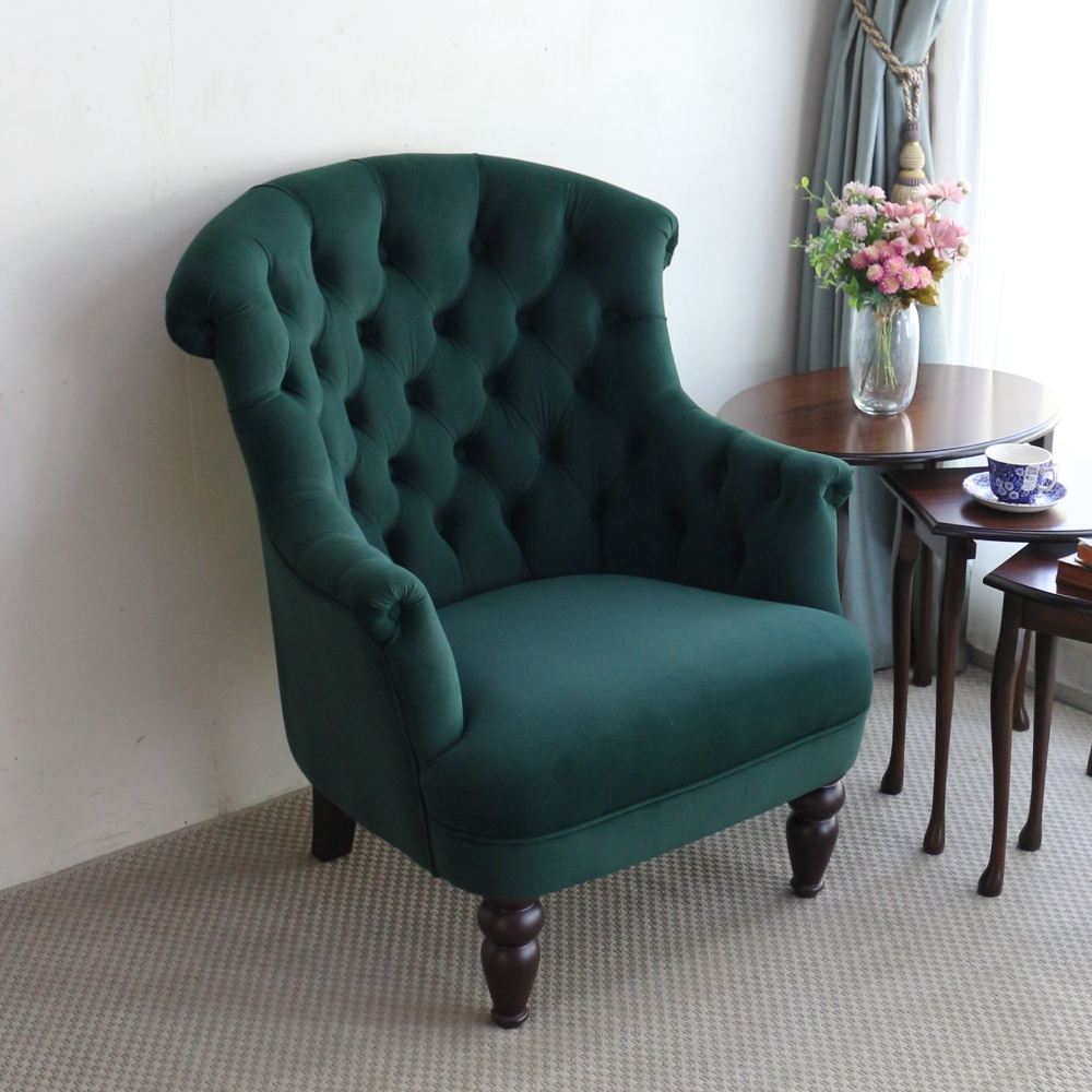 ボルテ 1人掛け ソファ グリーン おしゃれ RTO-611GR ♯1 ボルテ 1人