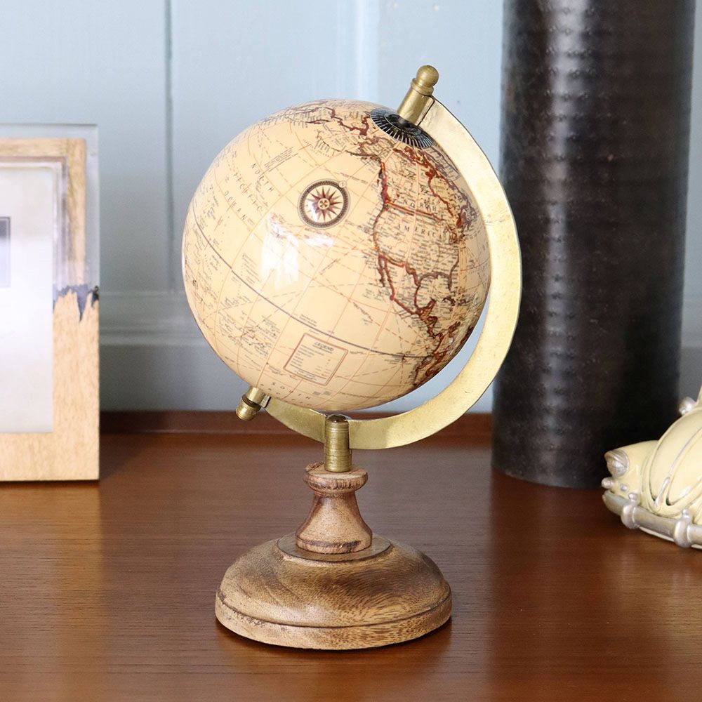 オシャレなアンティーク調カラー♪ 地球儀 EB1-7382009
