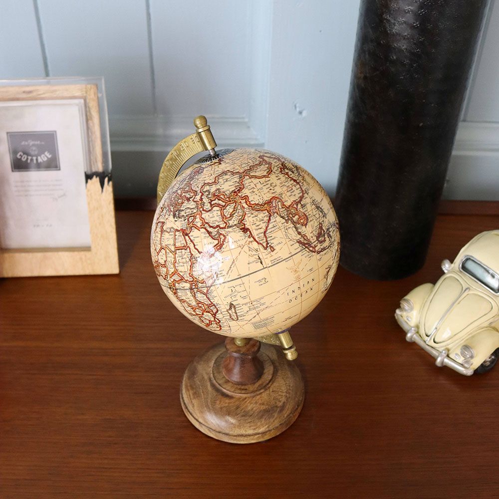 オシャレなアンティーク調カラー♪ 地球儀 EB1-7382009