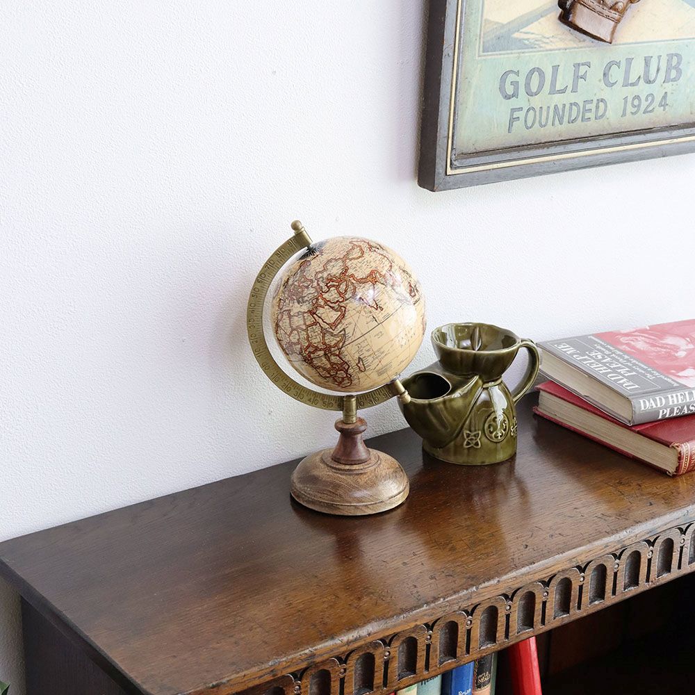 オシャレなアンティーク調カラー♪ 地球儀 EB1-7382009