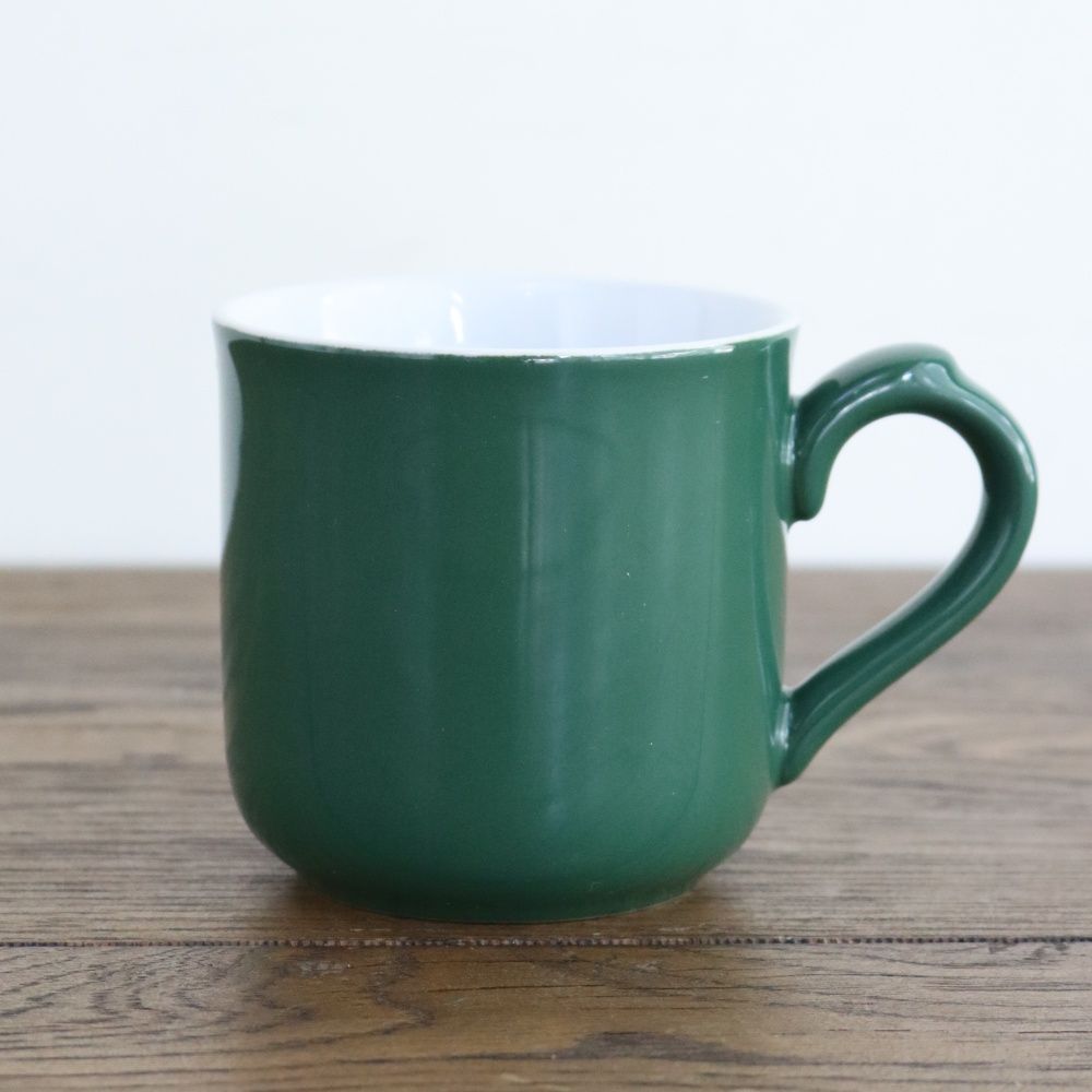 こっくりとしたグリーン♪ マグカップ【LONDON POTTERY】 FA1-588004