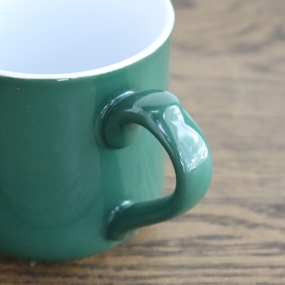 こっくりとしたグリーン♪ マグカップ【LONDON POTTERY】 FA1-588004