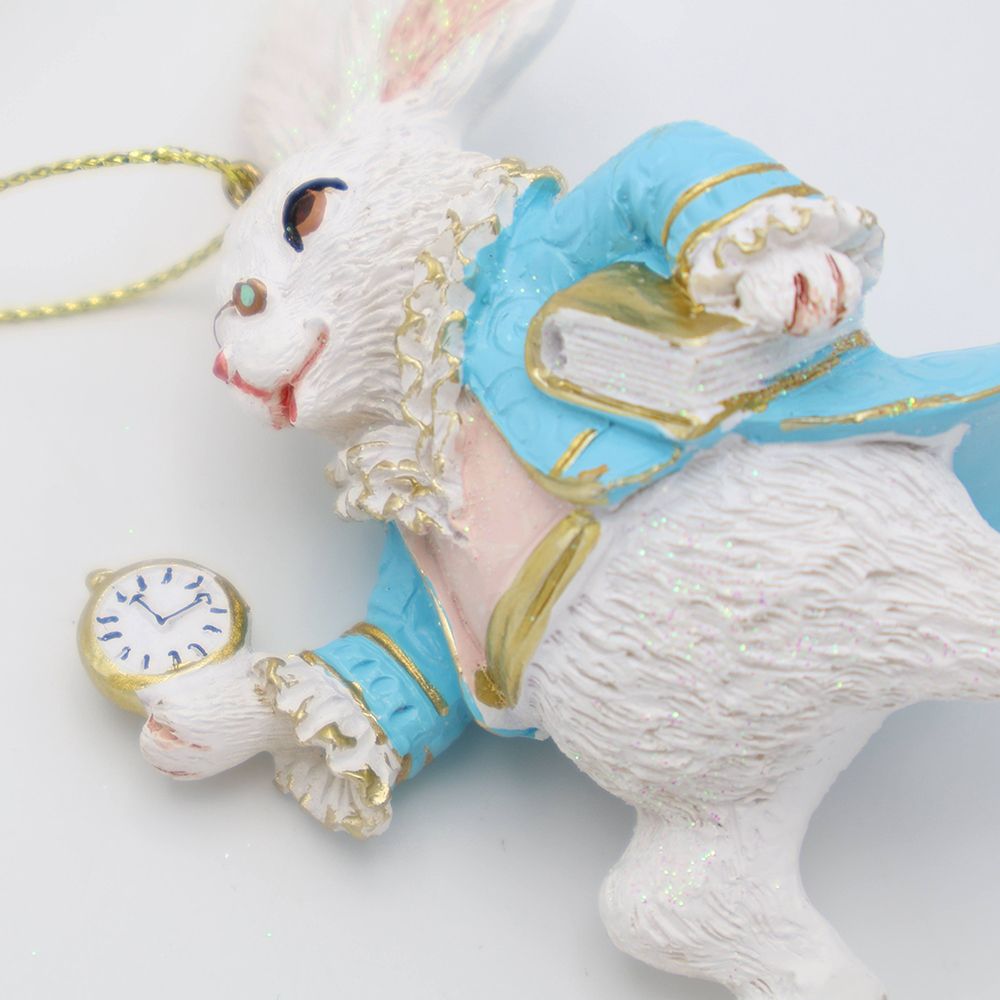 夢の国への道案内♪ ワンダーランド ラビット オーナメント/パステル HM1-011384