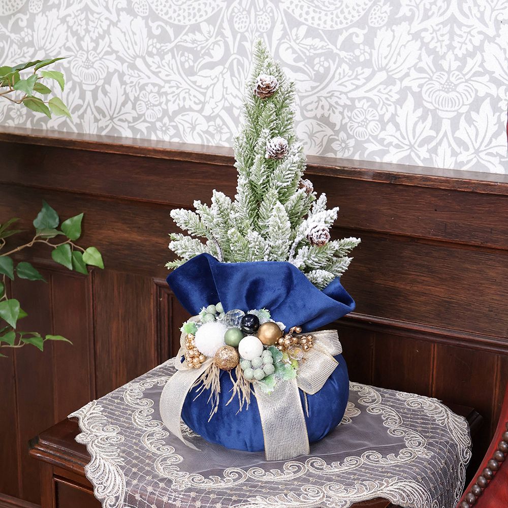 心を満たす聖なるブルー♪ クリスマスツリーデコ HM1-900287