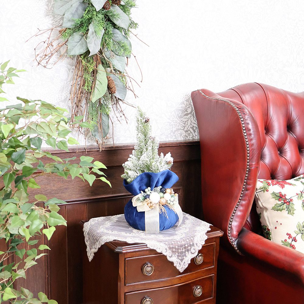 心を満たす聖なるブルー♪ クリスマスツリーデコ HM1-900287