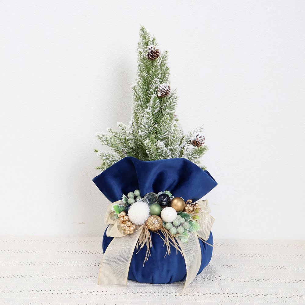 心を満たす聖なるブルー♪ クリスマスツリーデコ HM1-900287