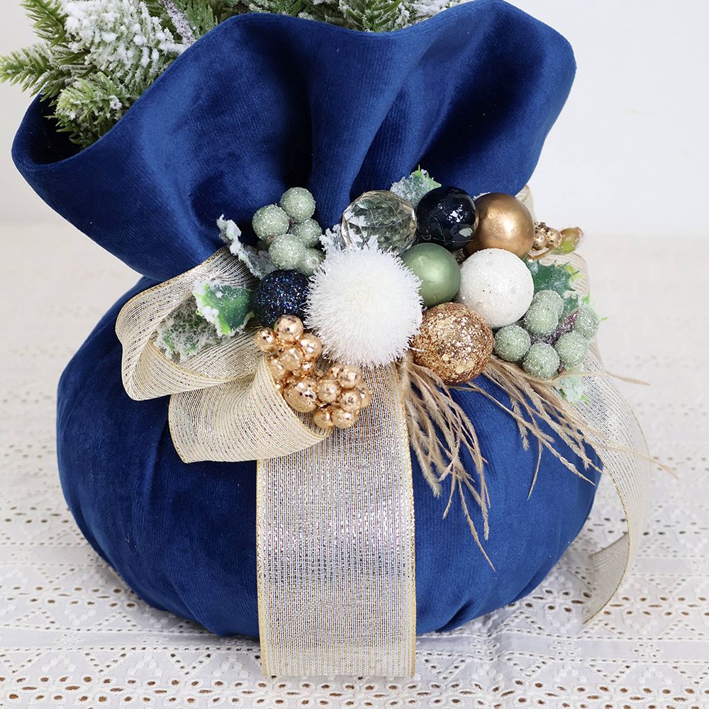 心を満たす聖なるブルー♪ クリスマスツリーデコ HM1-900287